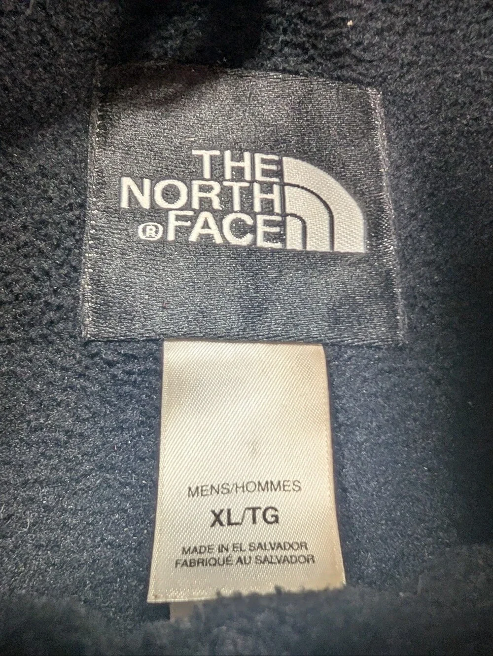 The North Face Jacket Mens XL Black Denali Fleece Full Zip Polartec Outdoor